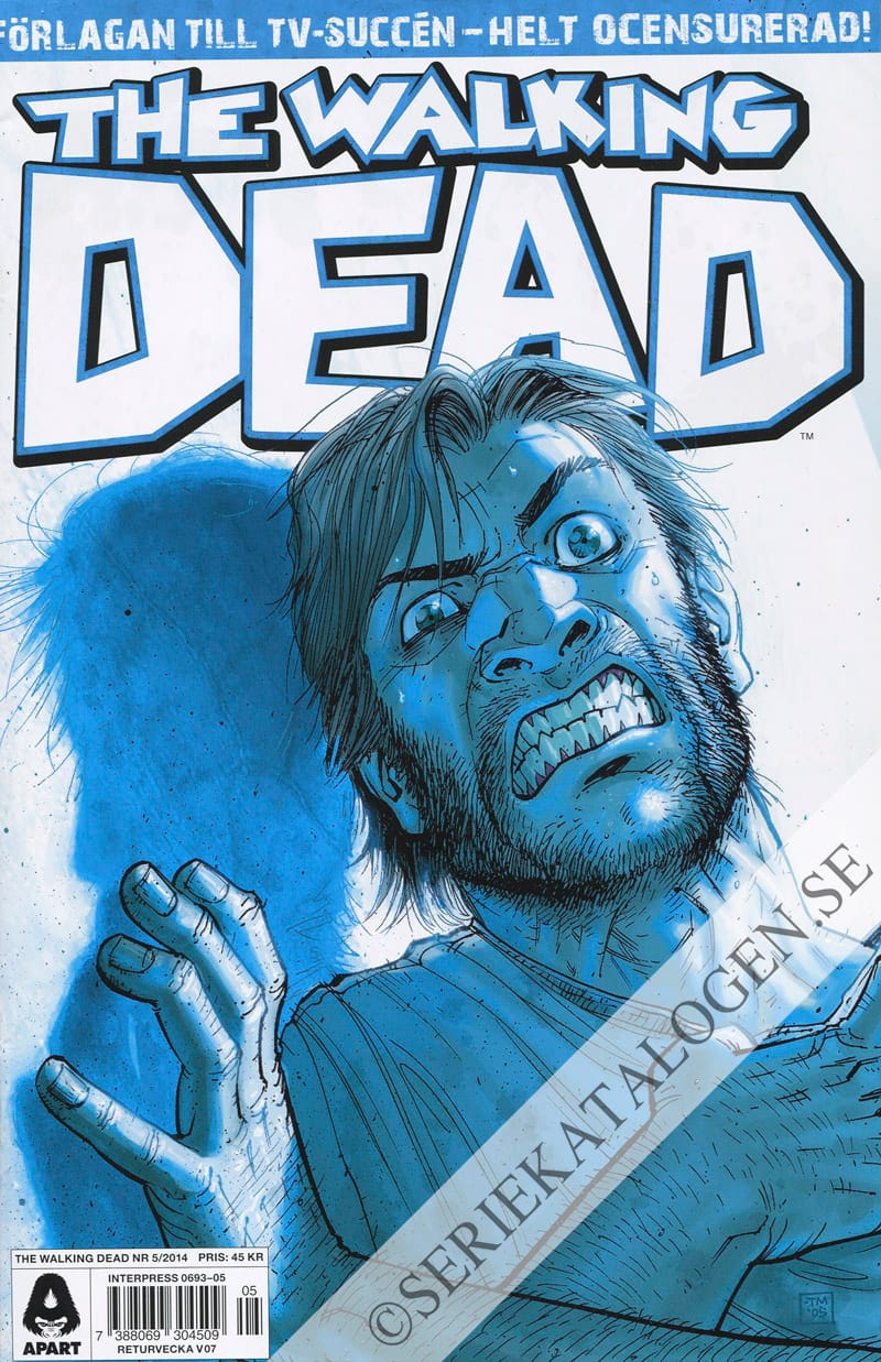 Framsida på The walking dead #5 (2014)