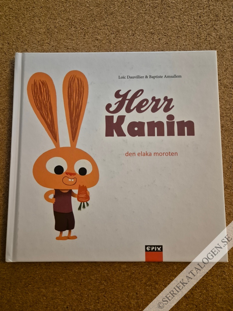 Framsida på Herr Kanin Herr Kanin jagar en fjäril (2015)