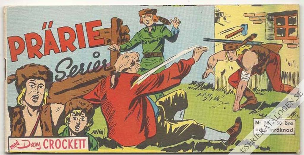 Framsida på Prärie-serier #30 (1960)