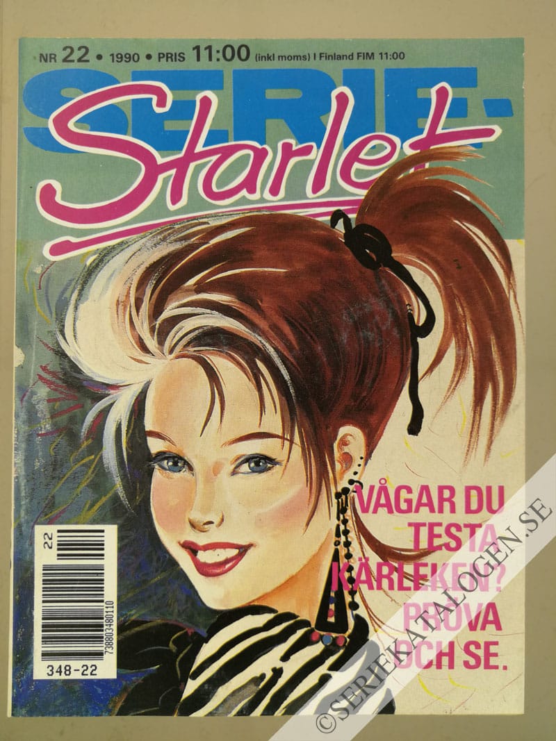 Framsida på Seriestarlet #22 (1990)