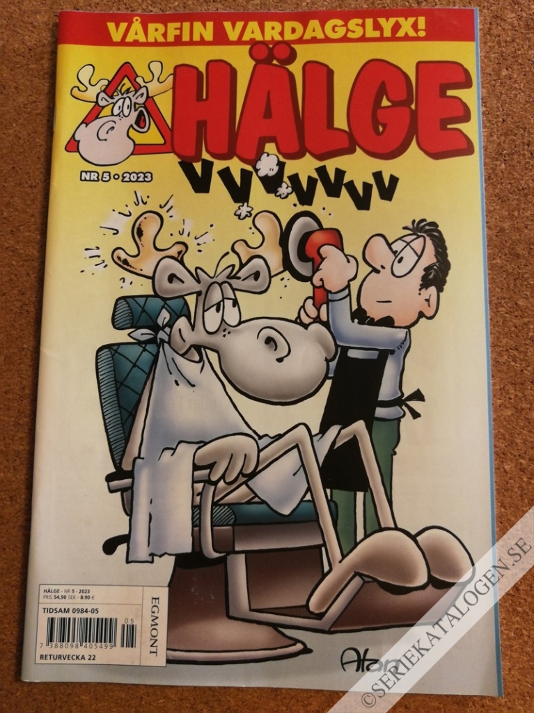 Framsida på Hälge #5 (2023)
