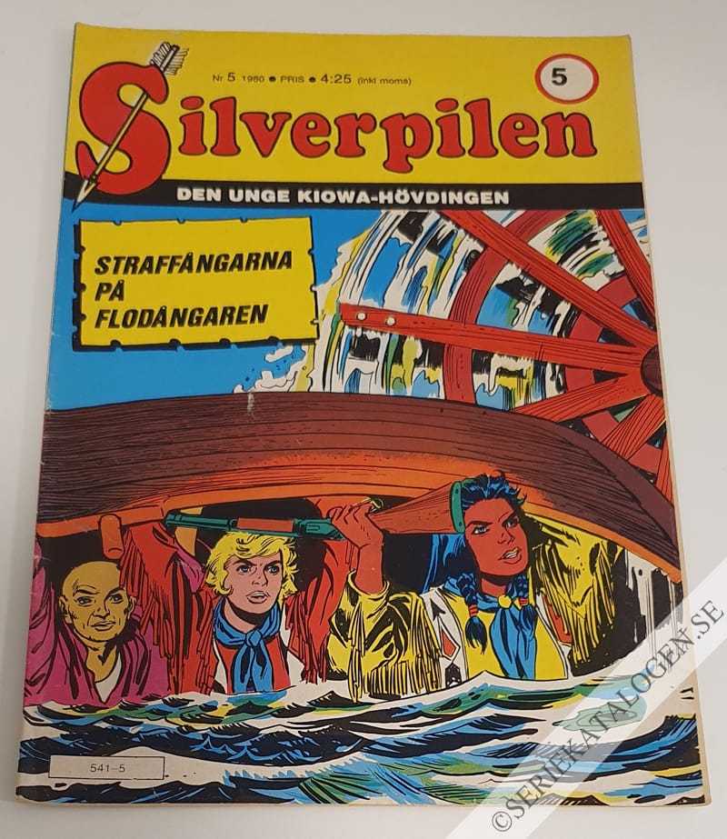Framsida på Silverpilen #5 (1980)
