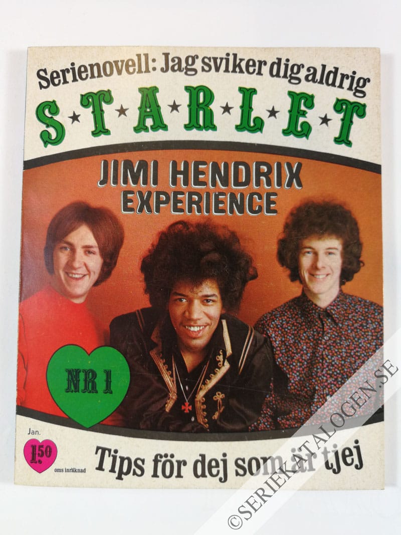 Framsida på Starlet #1 (1969)
