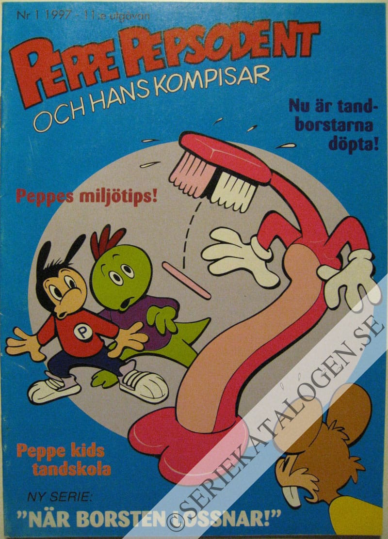 Framsida på Peppe Pepsodent #1 (1997)