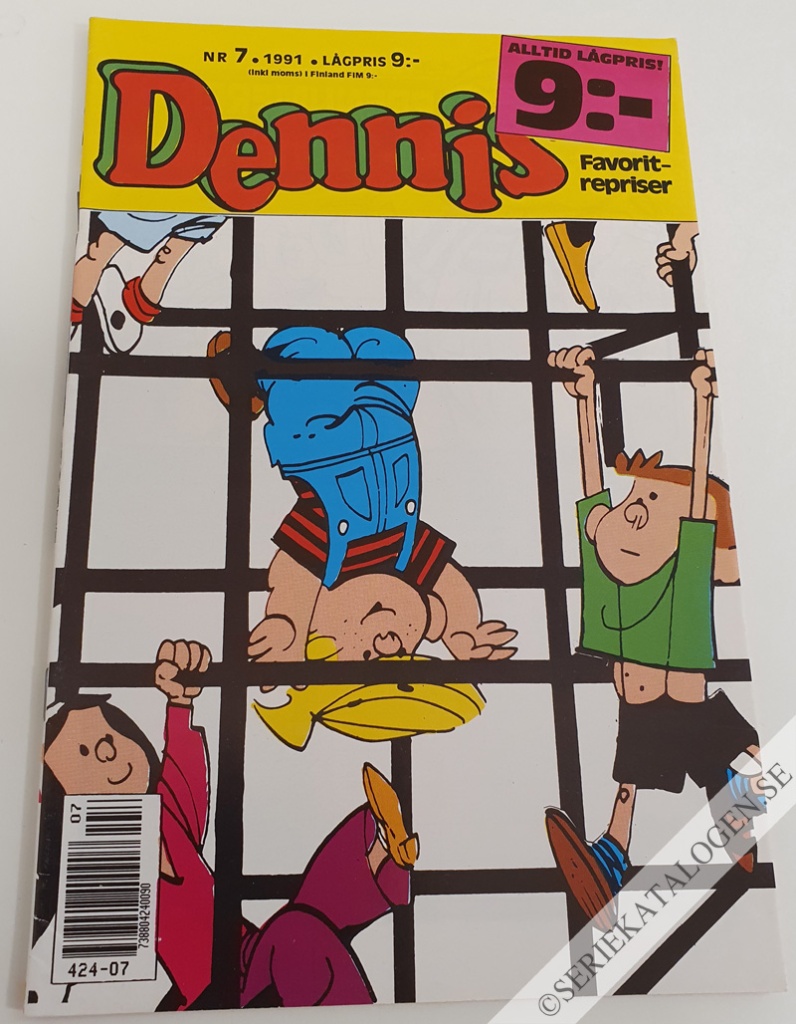 Framsida på Dennis #7 (1991)