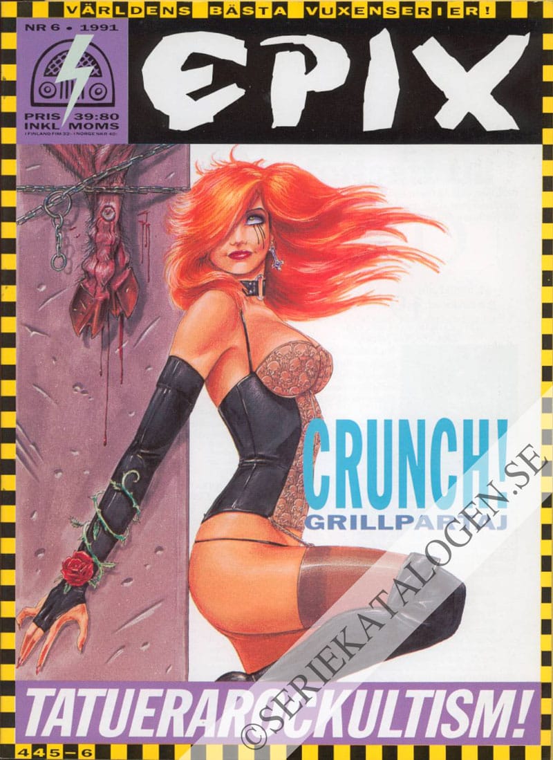 Framsida på Epix #6 (1991)