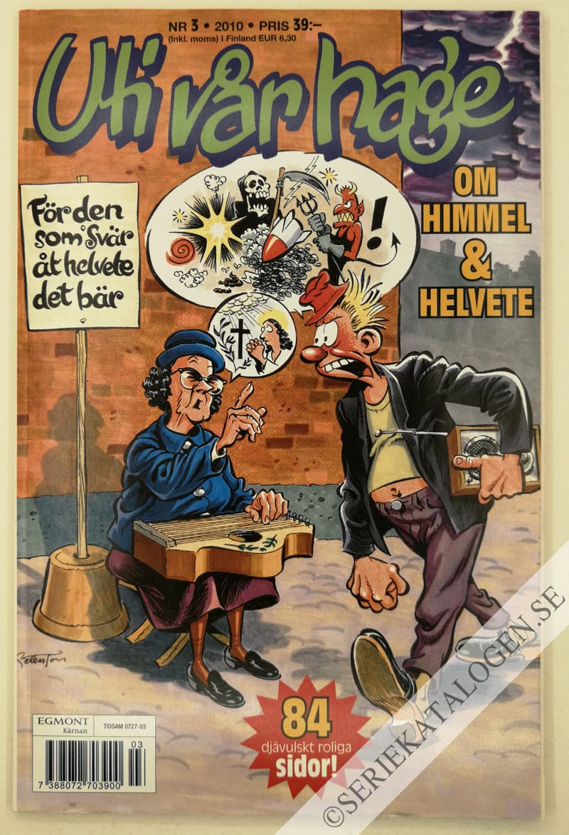 Framsida på Uti vår hage Om himmel & helvete (2010)