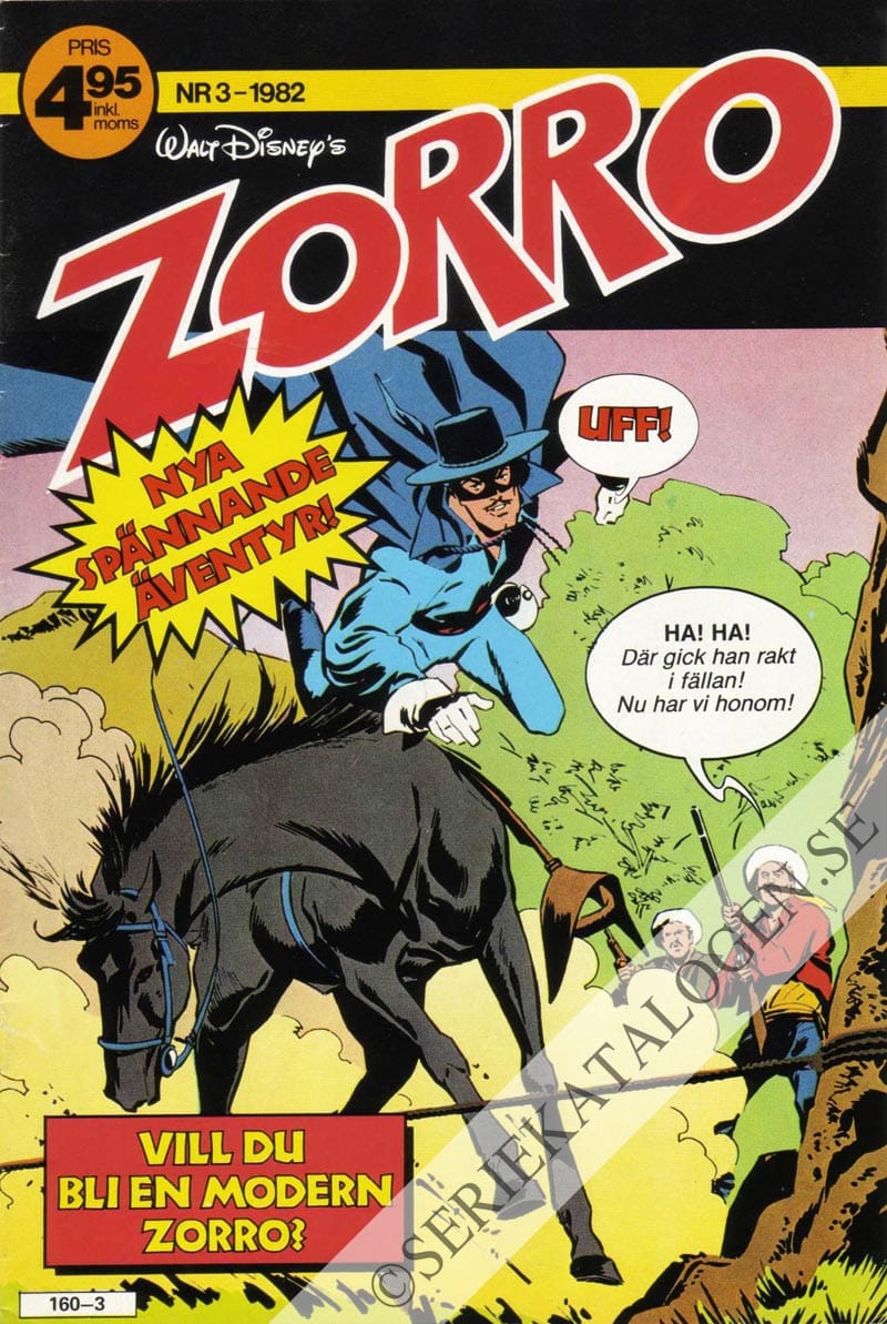 Framsida på Z-hämnaren #3 (1982)