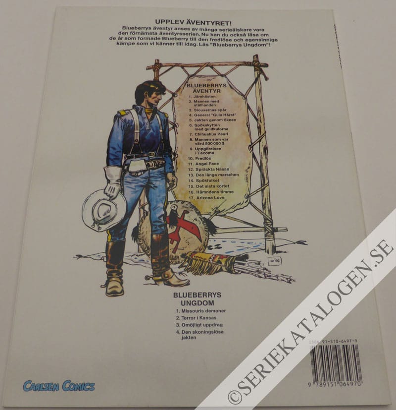 Baksida på Den skoningslösa jakten (1992)