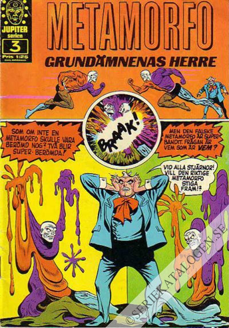 Framsida på Jupiter-serien #3 (1968)