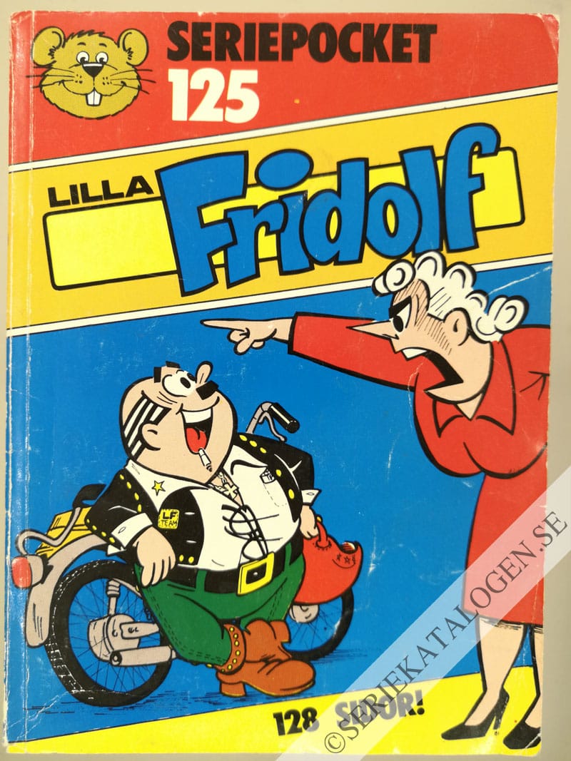 Framsida på Seriepocket #125 - Lilla Fridolf (1983)