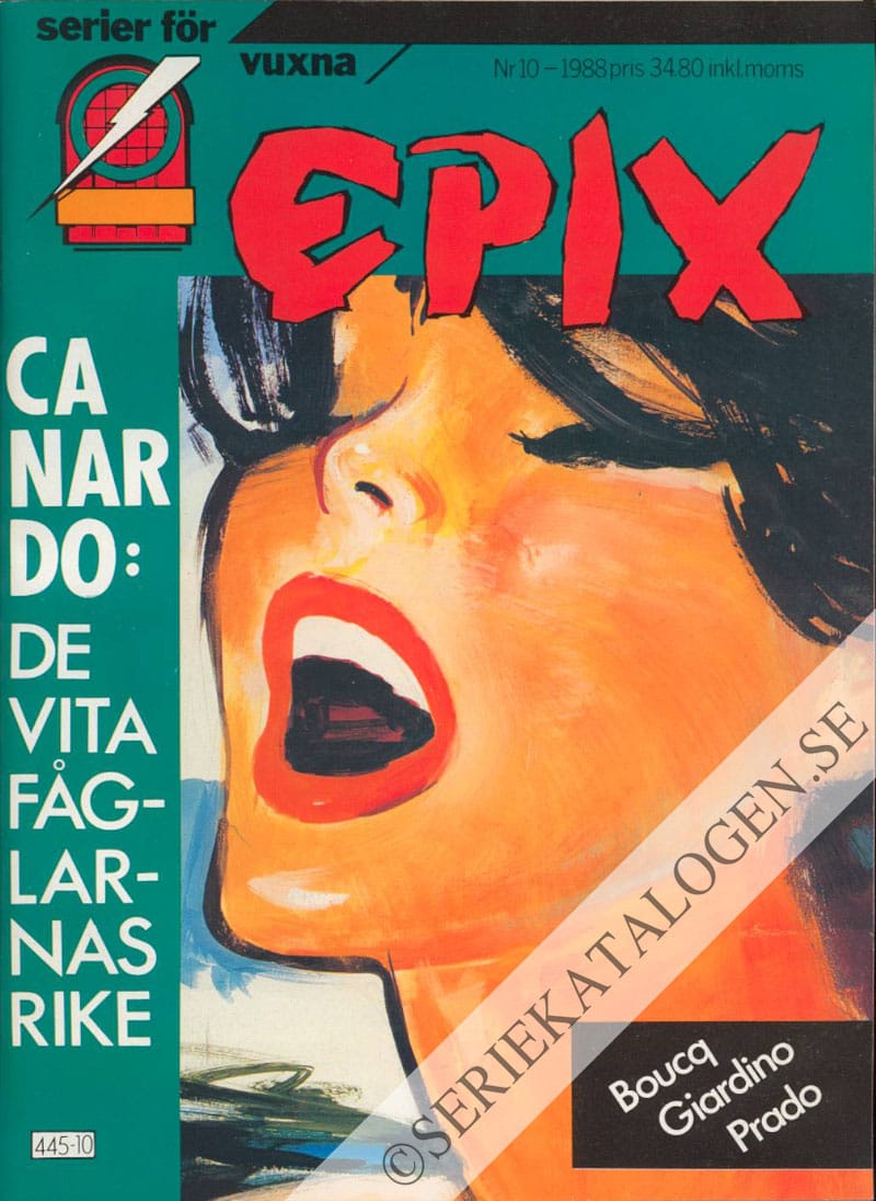 Framsida på Epix #10 (1988)