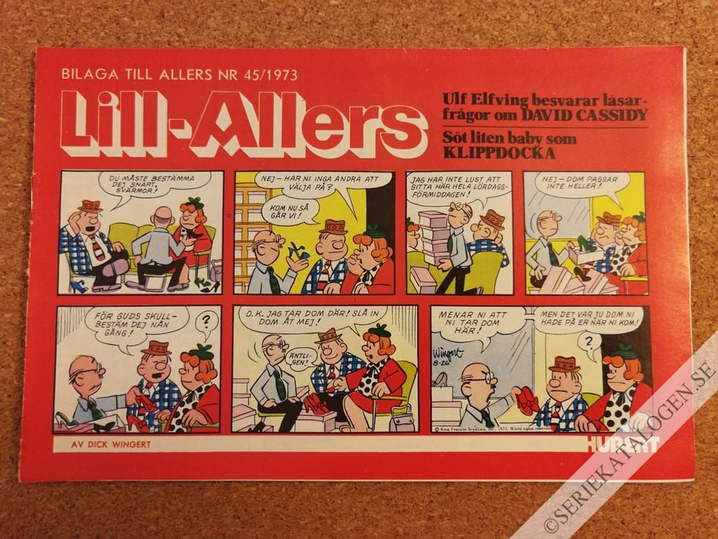 Framsida på Lill-Allers #45 (1973)