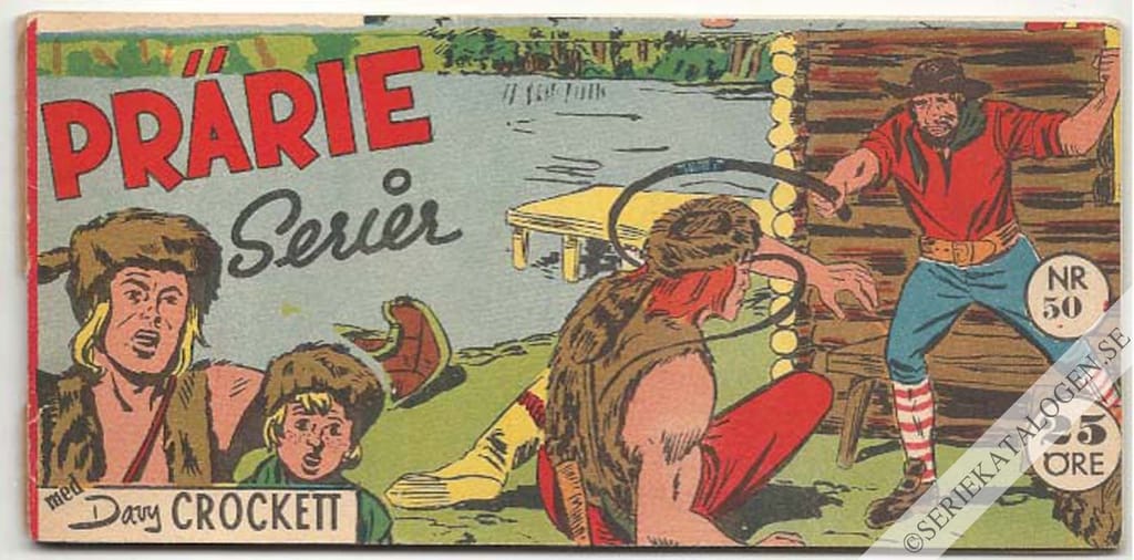 Framsida på Prärie-serier #50 (1957)