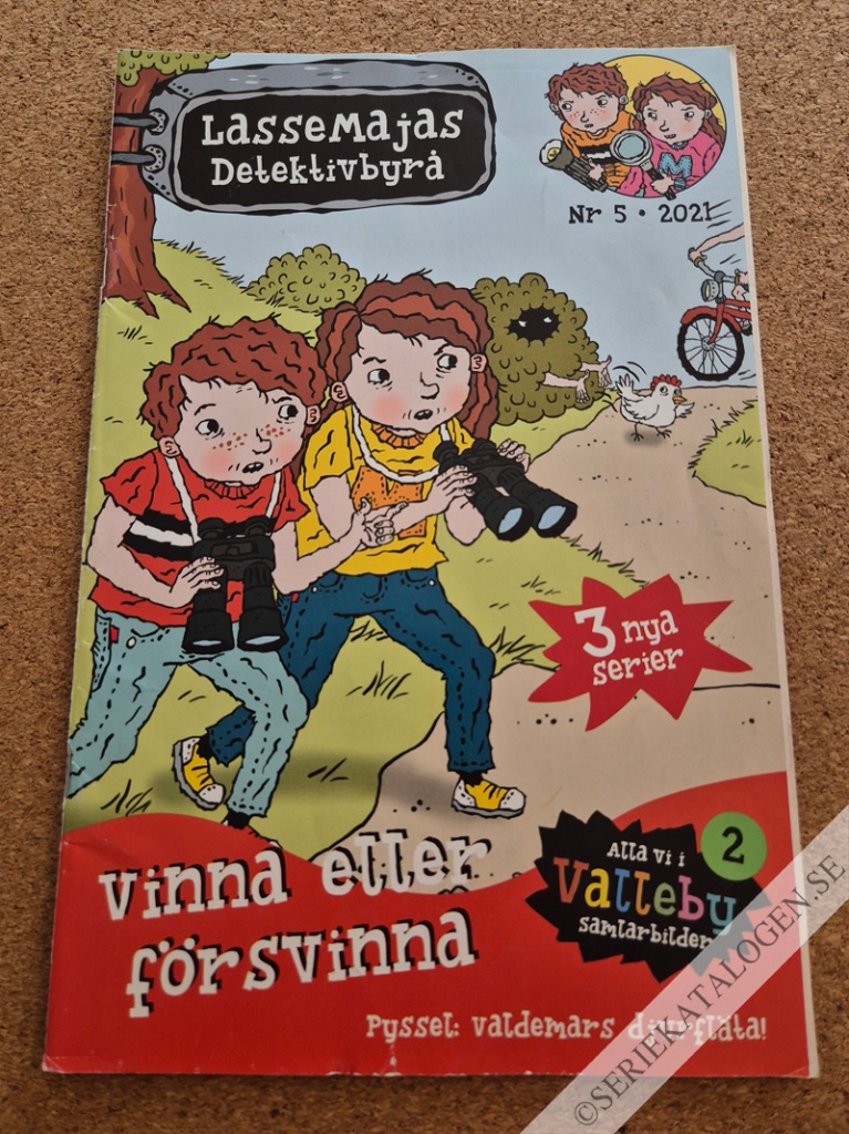 Framsida på LasseMajas detektivbyrå #5 (2021)