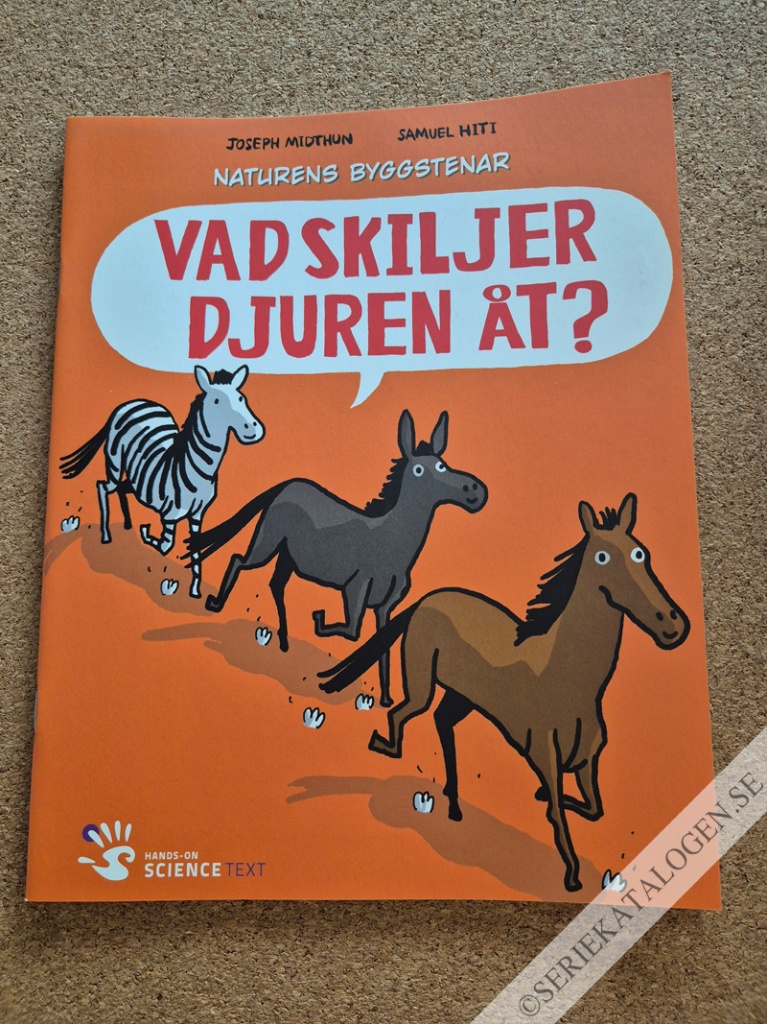 Framsida på Vad skiljer djuren åt? (2016)
