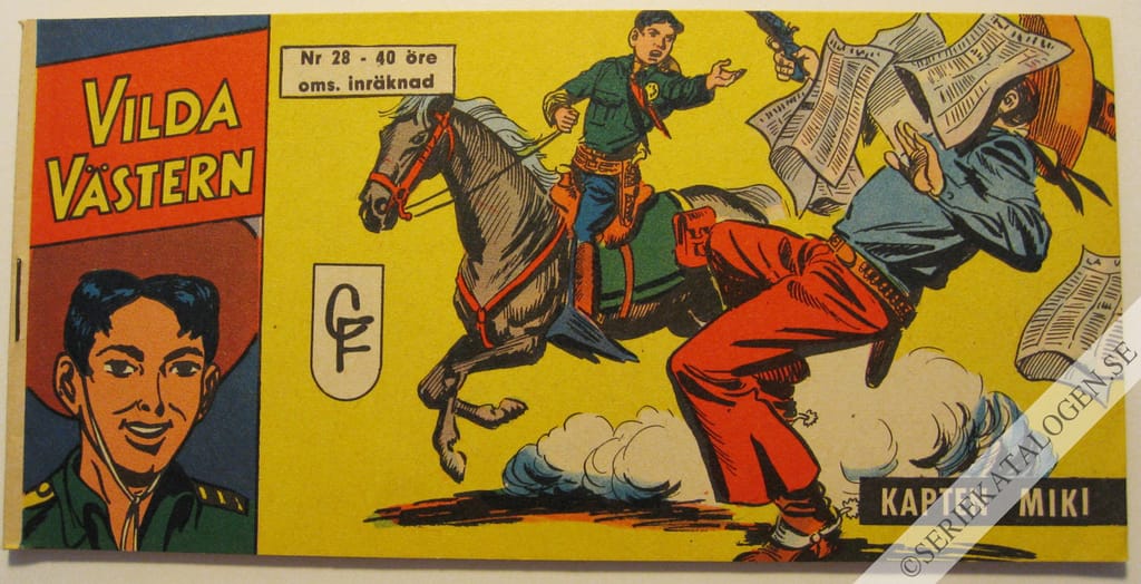 Framsida på Vilda Västern #28 (1963)