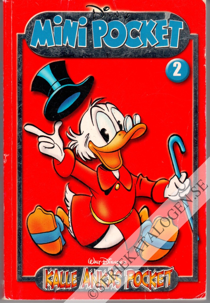 Framsida på Kalle Ankas Mini Pocket #2 (2005)
