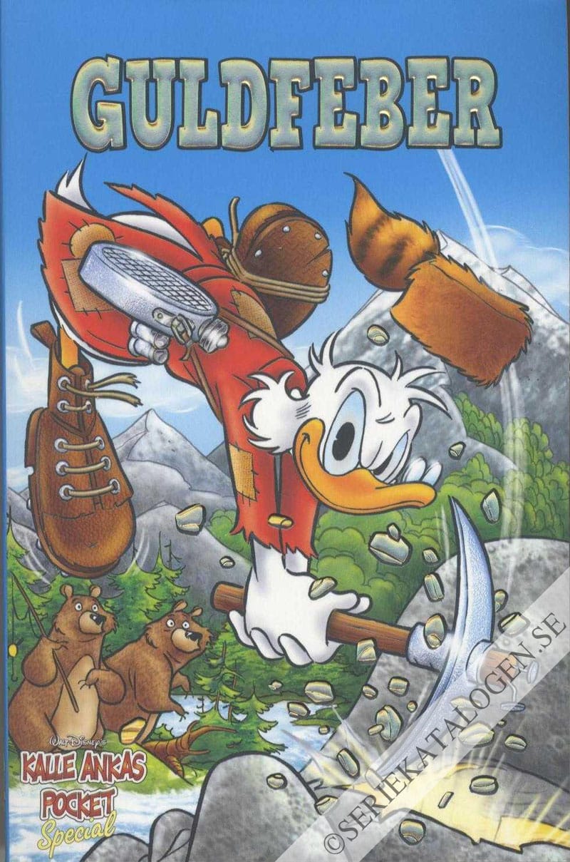 Framsida på Kalle Ankas pocket special Guldfeber (2019)