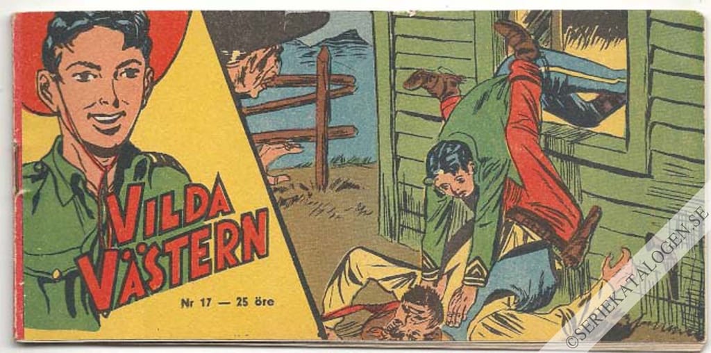 Framsida på Vilda Västern #17 (1958)