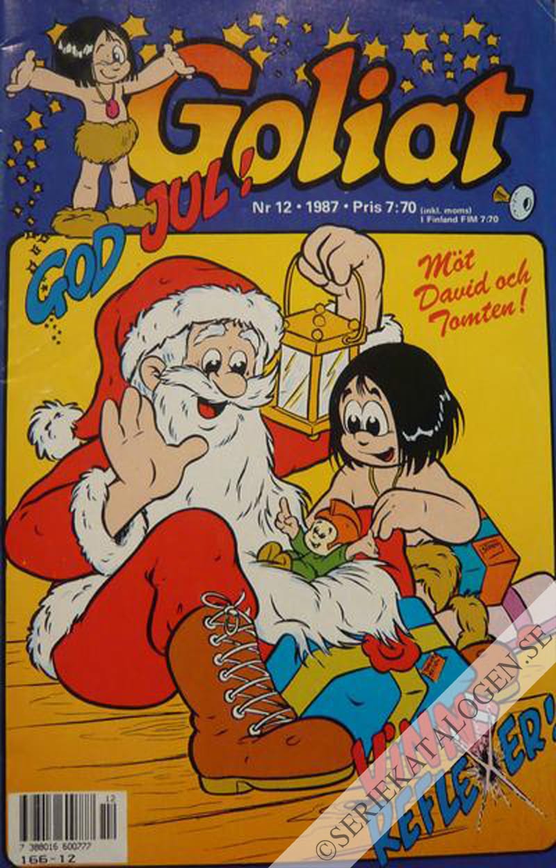 Framsida på Goliat #12 (1987)