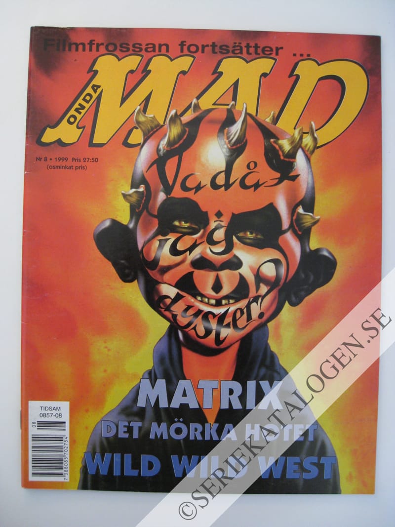 Framsida på Svenska MAD #8 (1999)
