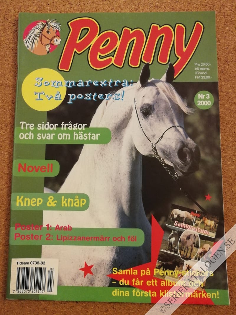 Framsida på Penny #3 (2000)