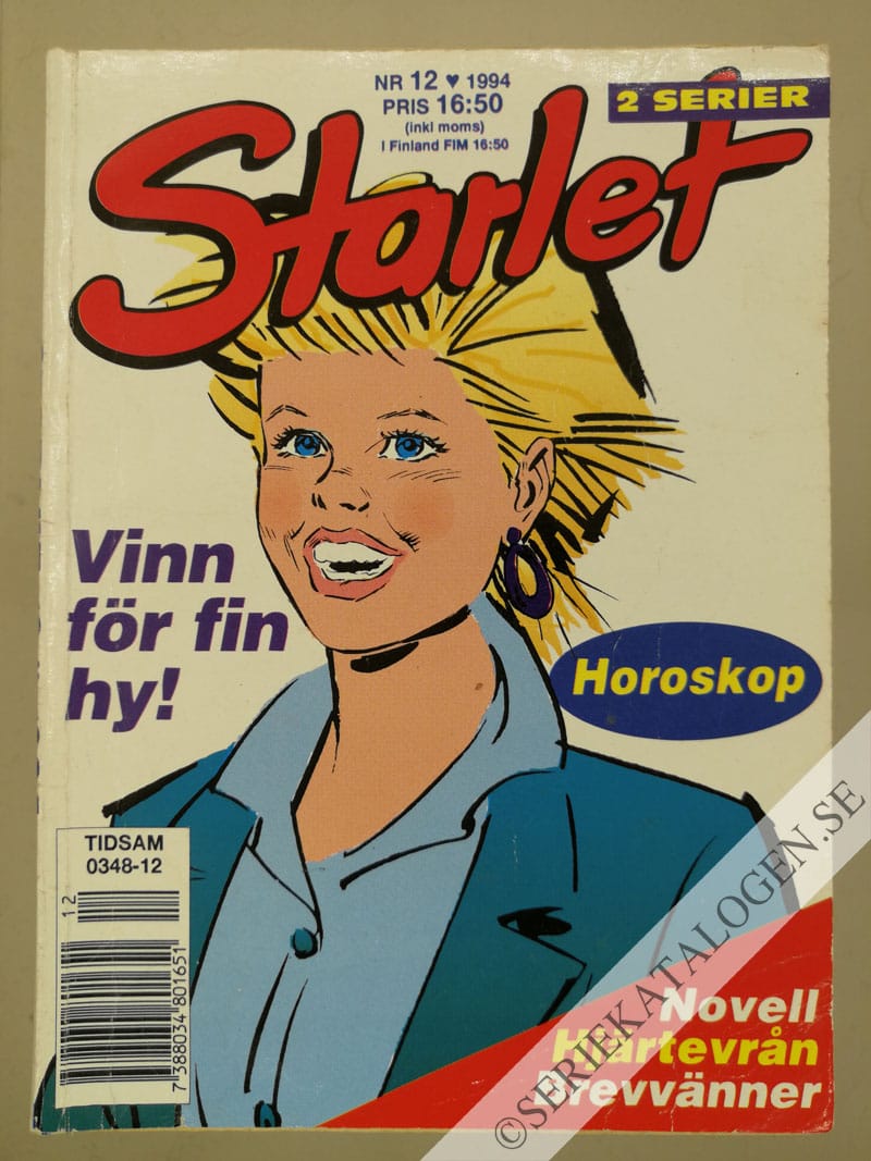 Framsida på Starlet #12 (1994)