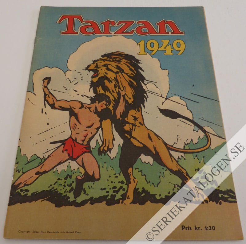 Framsida på Tarzan # (1949)