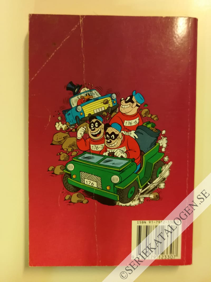 Baksida på Vilken rysare, Kalle! (1991)