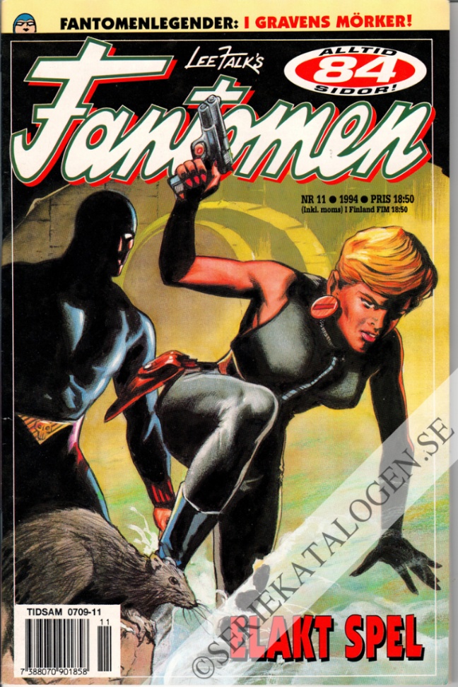 Framsida på Fantomen #11 (1994)