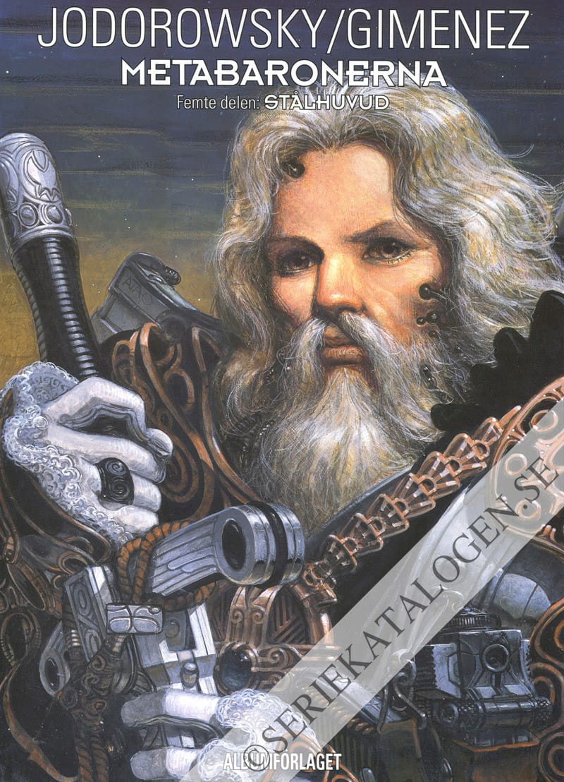 Framsida på Metabaronerna Stålhuvud (2013)