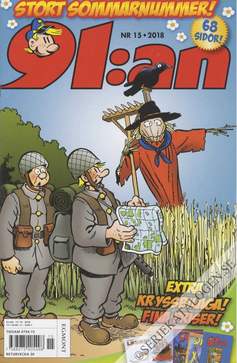 Framsida på 91:an #15 (2018)