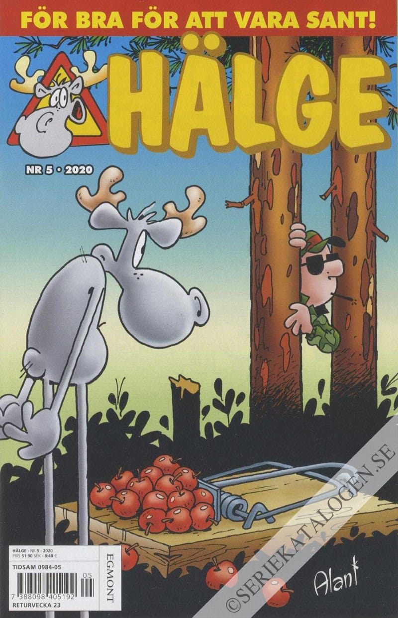 Framsida på Hälge #5 (2020)