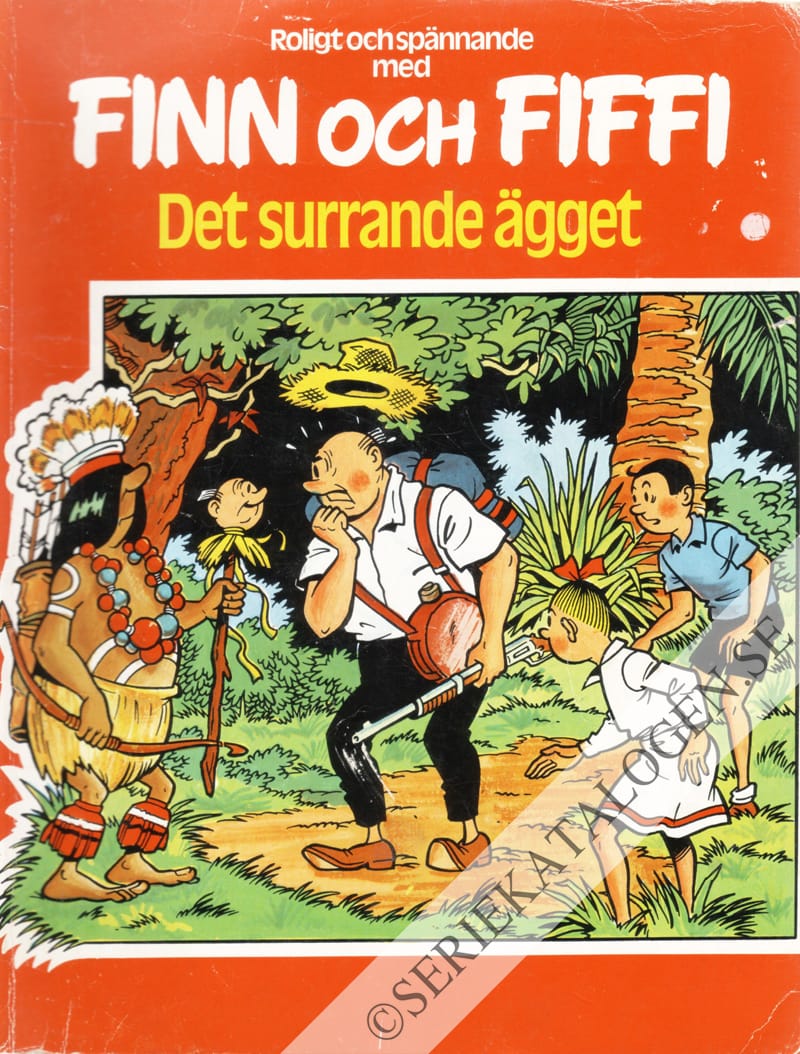 Framsida på Finn och Fiffi Det surrande ägget (1979)