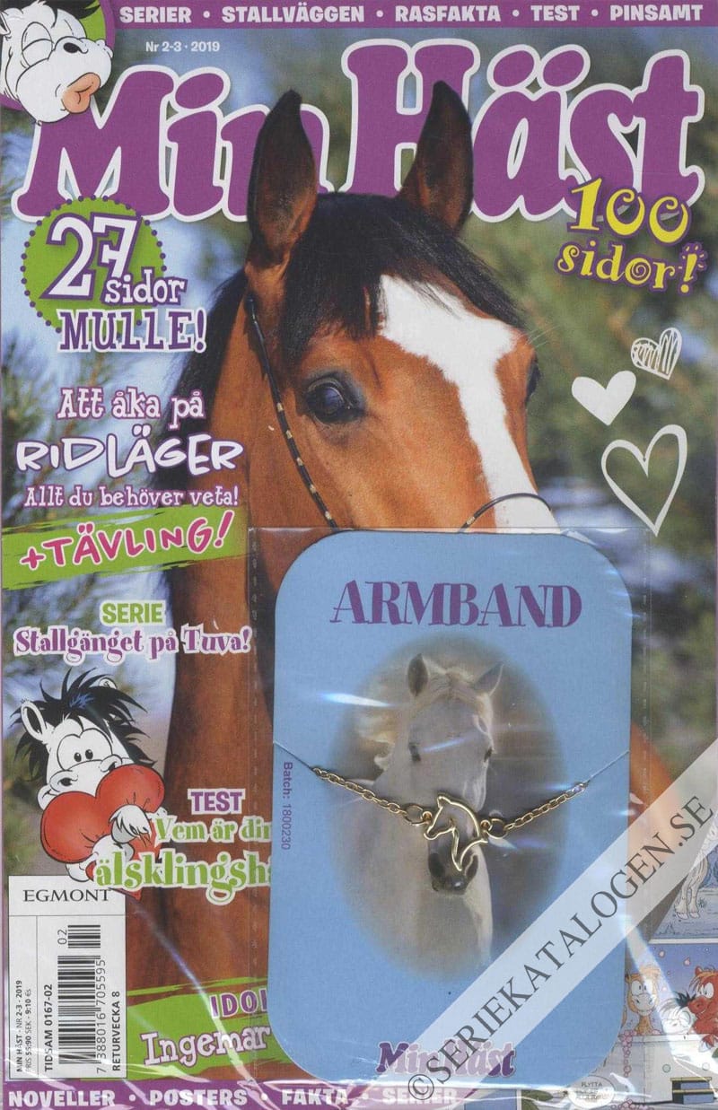 Framsida på Min häst #2-3 (2019)