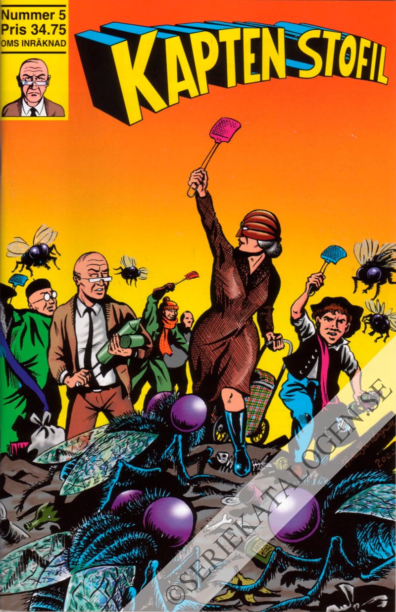 Framsida på Kapten Stofil #5 (2001)