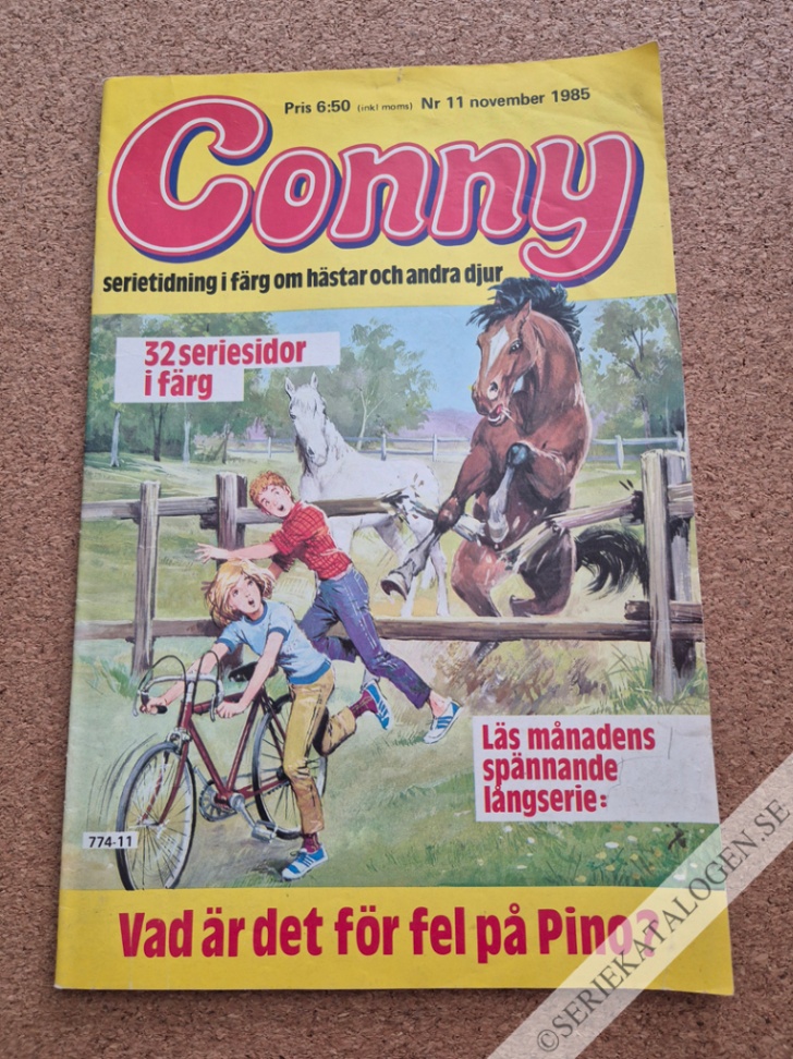 Framsida på Conny #11 (1985)