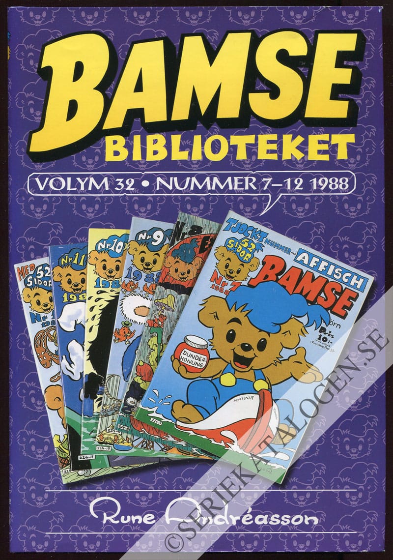 Framsida på Bamsebiblioteket #32 (2009)