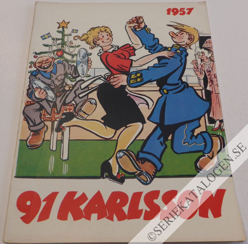 Framsida på 91 Karlsson # (1957)