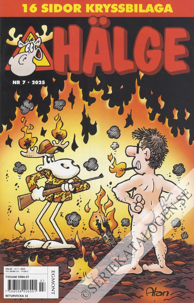Framsida på Hälge #7 (2025)