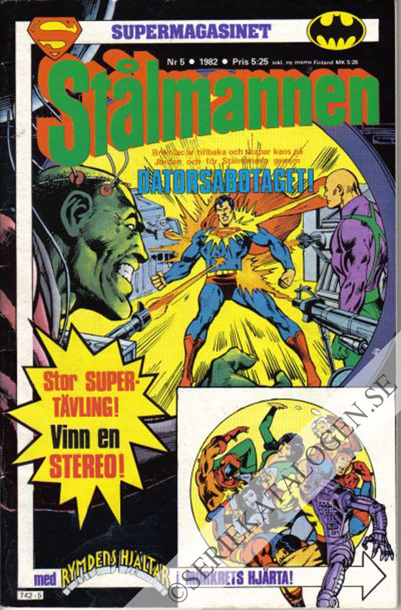 Framsida på Supermagasinet #5 (1982)
