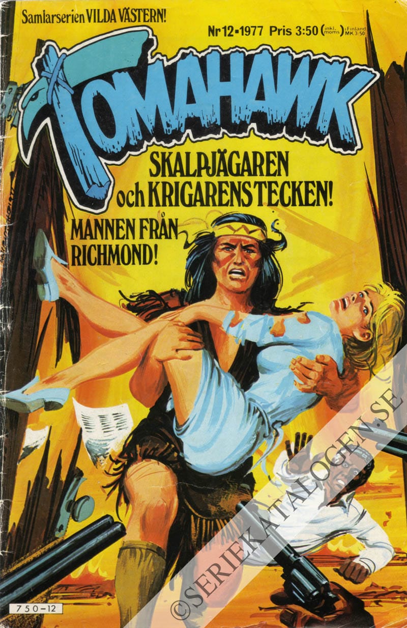 Framsida på Tomahawk #12 (1977)