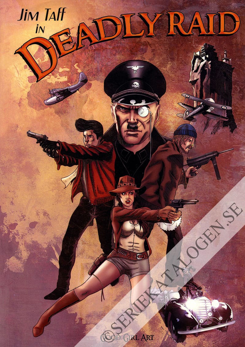 Framsida på Jim Taffs äventyr Deadly Raid (2017)