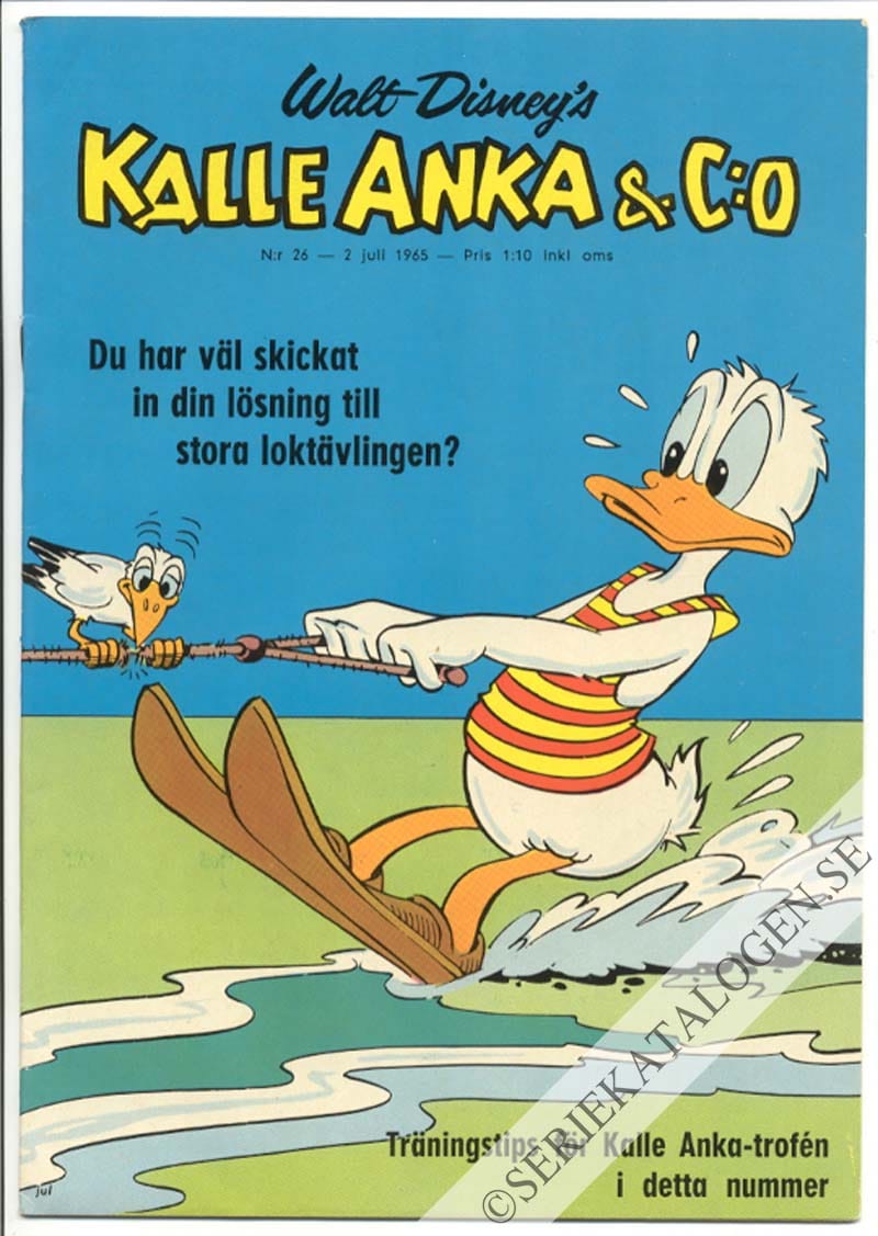 Framsida på Kalle Anka & C:o #26 (1965)