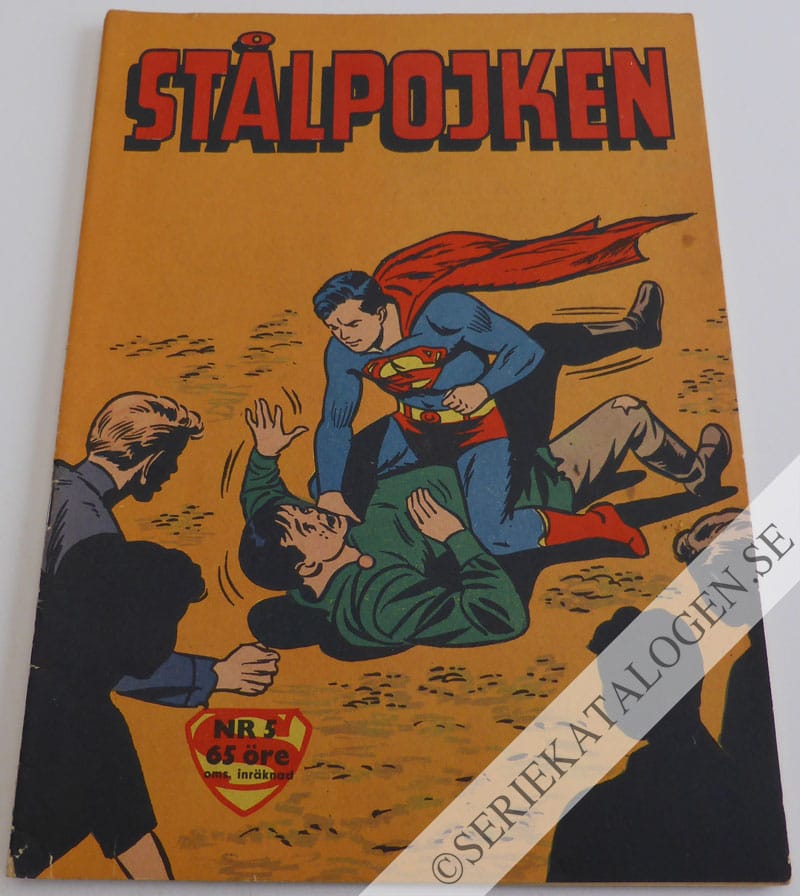 Framsida på Stålpojken #5 (1961)