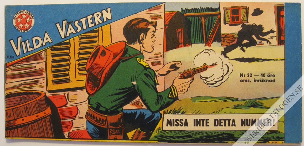 Framsida på Vilda Västern #22 (1966)