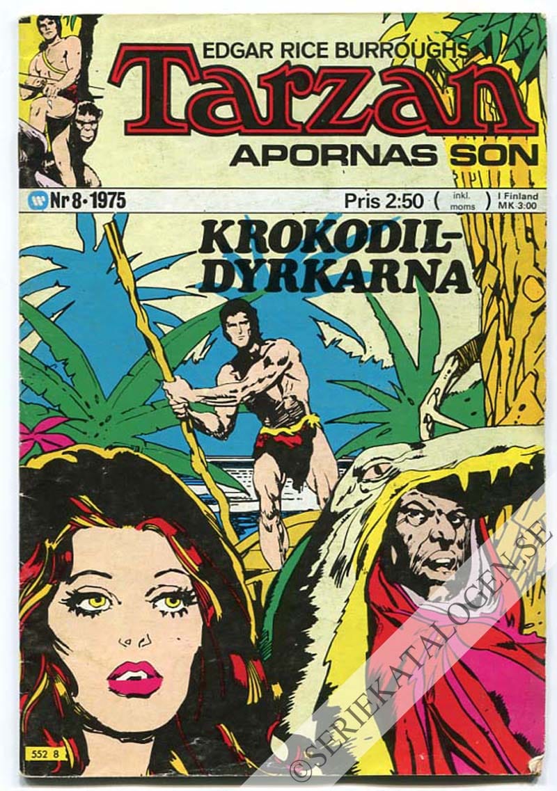 Framsida på Tarzan #8 (1975)