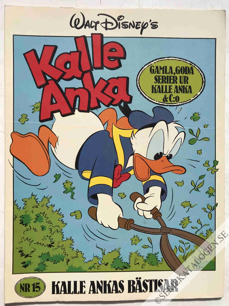 Framsida på Kalle Ankas bästisar #15 (1981)