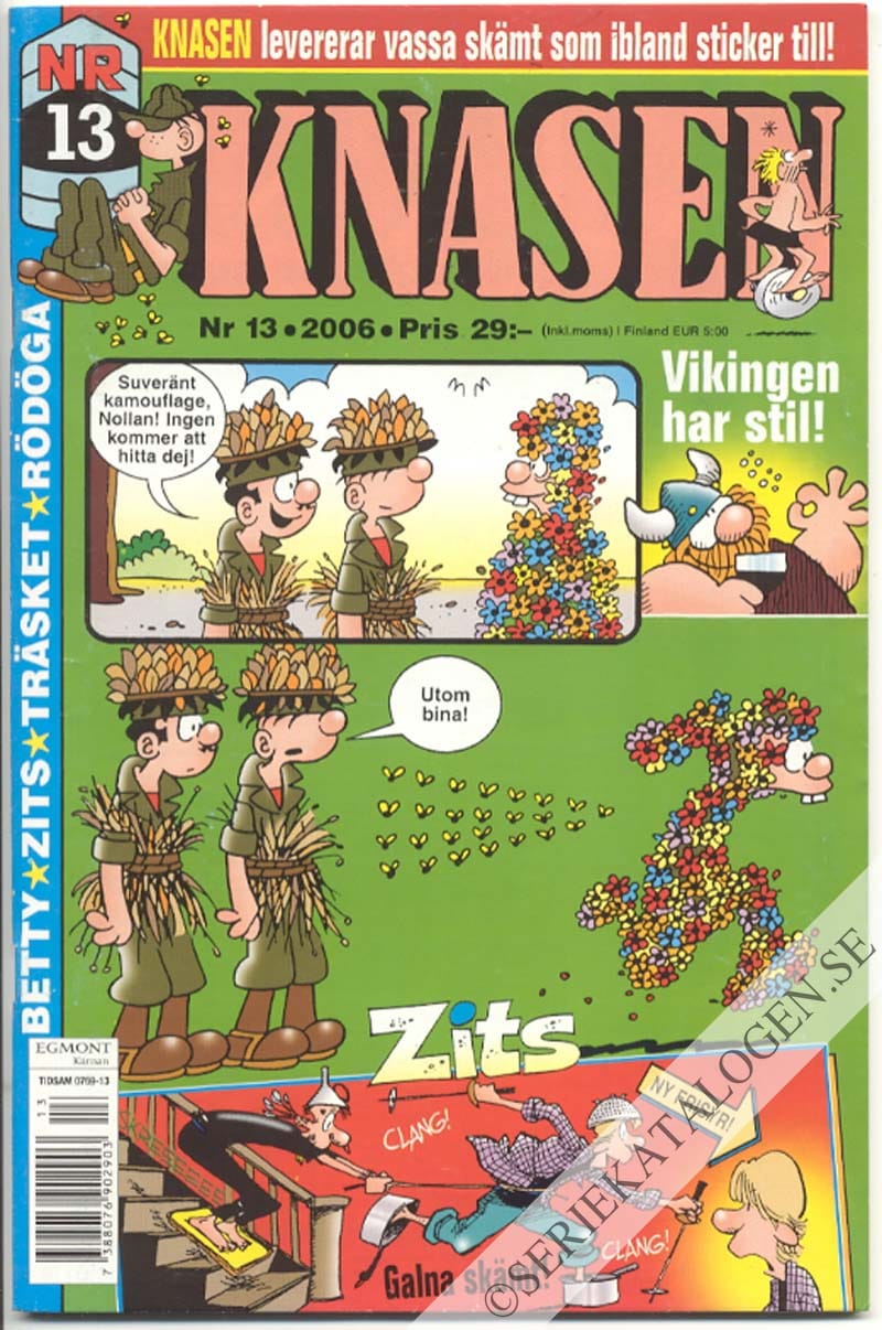 Framsida på Knasen #13 (2006)